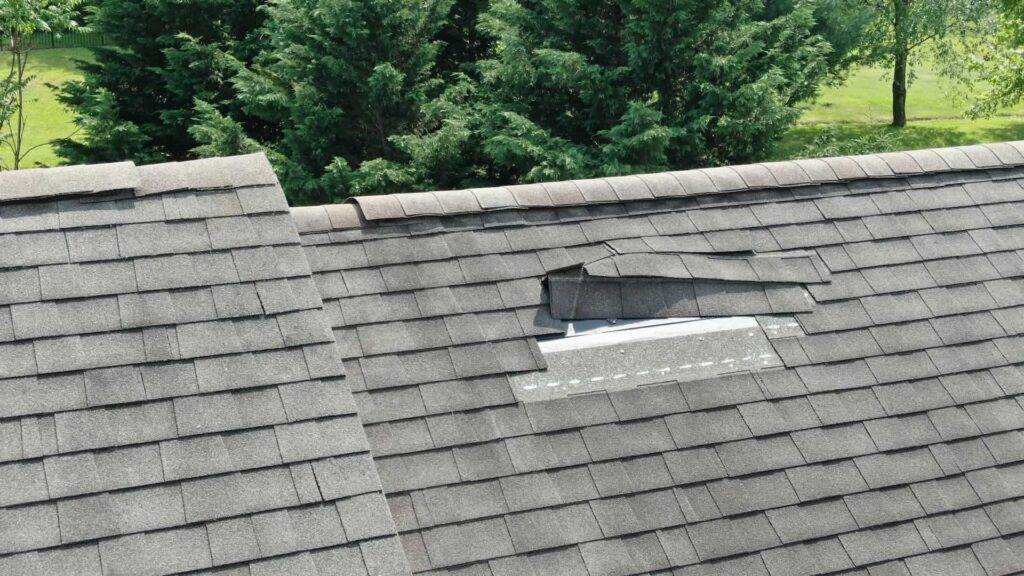 Dealing with roof leaks due to missing shingles