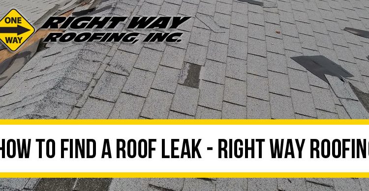 Effective Methods for Locating a Roof Leak