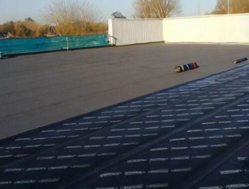rubber roof membrane for Centerville OH commercial building